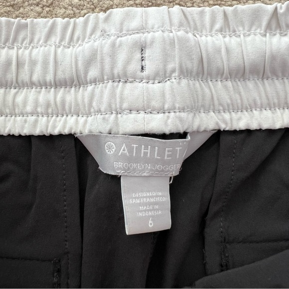 Athleta Brooklyn Jogger Colorblock Stripe Pant Size 6 - Picture 13 of 15